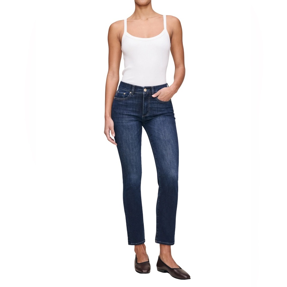 BNWT DL1961 MARA STRAIGHT ANKLE - INDIA INK size 26